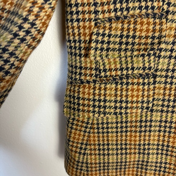 J. Crew Wool Tweed Houndstooth Blazer Size Women’s 4 - Picture 7 of 13
